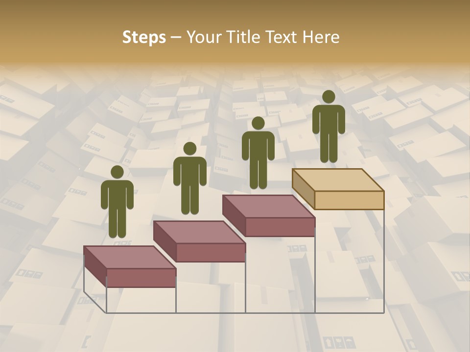 Pack Store Brown PowerPoint Template