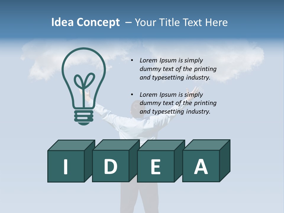 Happiness Health Fun PowerPoint Template