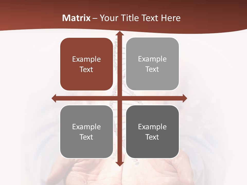 Microscopic Cytosine Dna PowerPoint Template