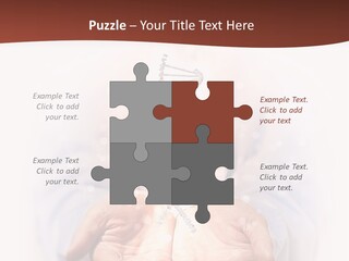 Microscopic Cytosine Dna PowerPoint Template