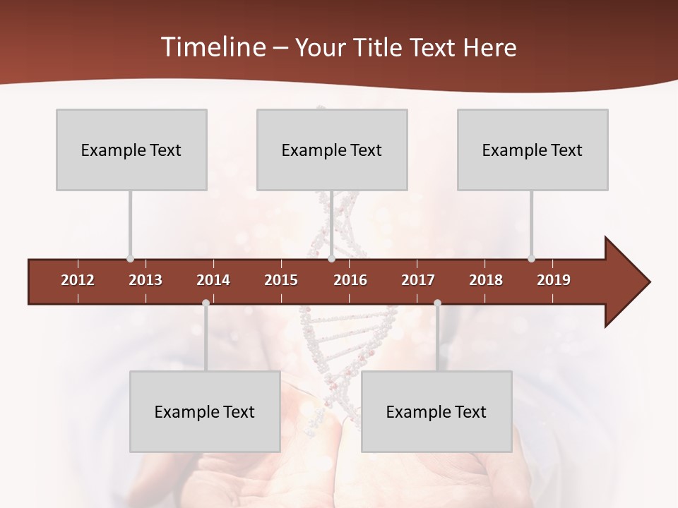 Microscopic Cytosine Dna PowerPoint Template