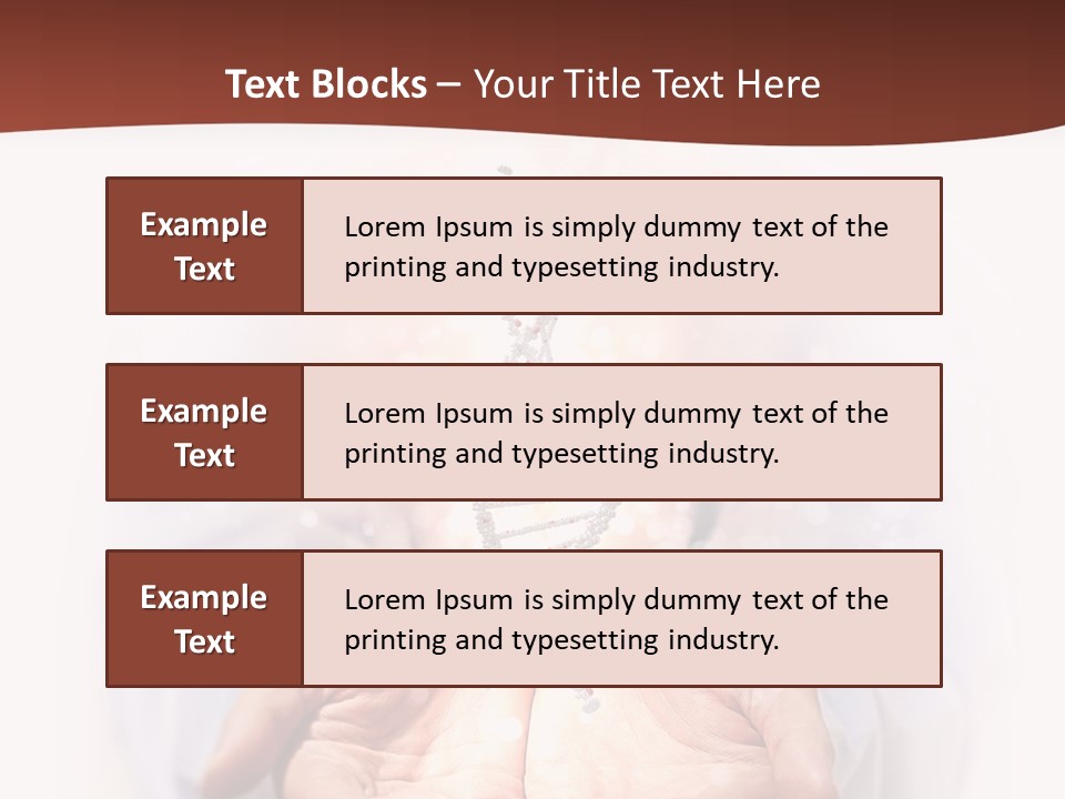 Microscopic Cytosine Dna PowerPoint Template