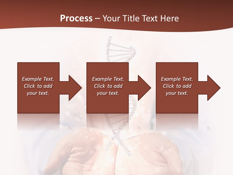 Microscopic Cytosine Dna PowerPoint Template