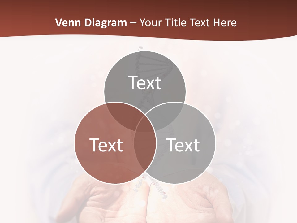 Microscopic Cytosine Dna PowerPoint Template