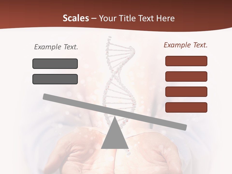 Microscopic Cytosine Dna PowerPoint Template