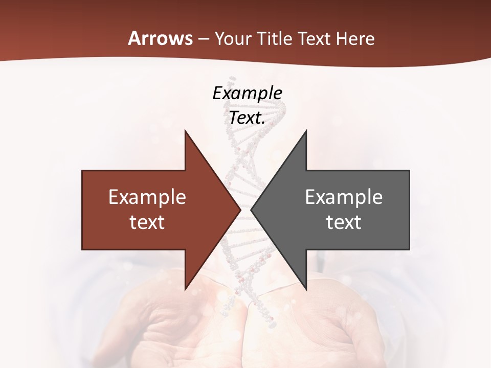 Microscopic Cytosine Dna PowerPoint Template