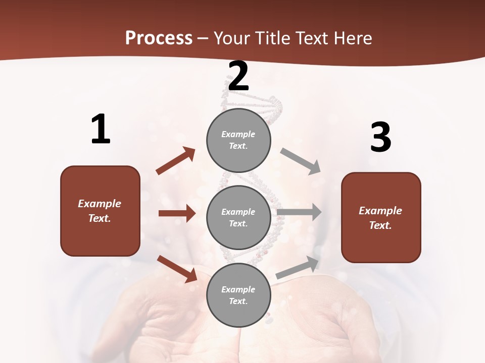 Microscopic Cytosine Dna PowerPoint Template
