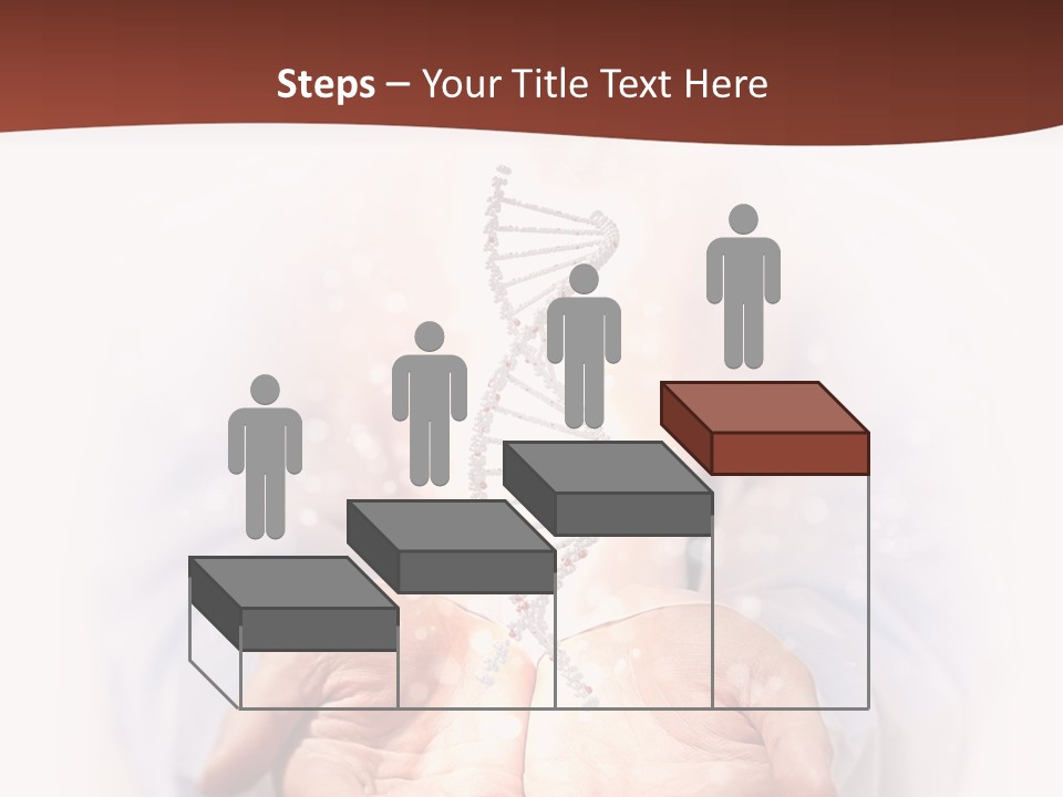 Microscopic Cytosine Dna PowerPoint Template