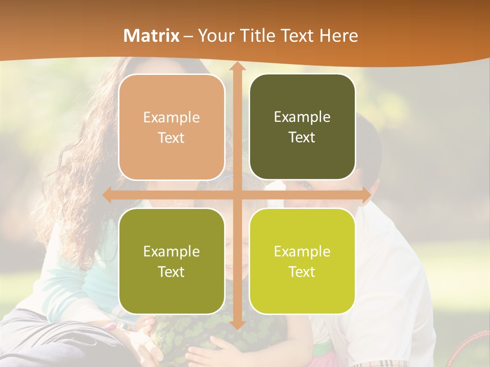 Kid Picnic Fruit PowerPoint Template