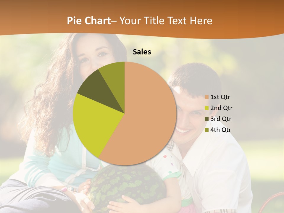 Kid Picnic Fruit PowerPoint Template