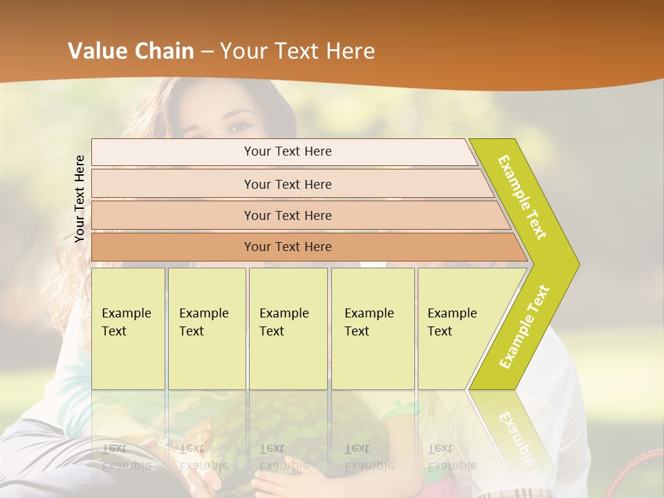Kid Picnic Fruit PowerPoint Template