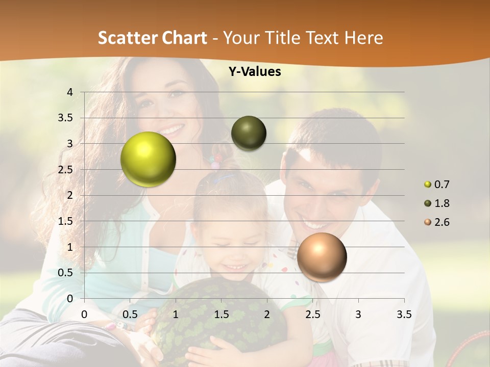 Kid Picnic Fruit PowerPoint Template