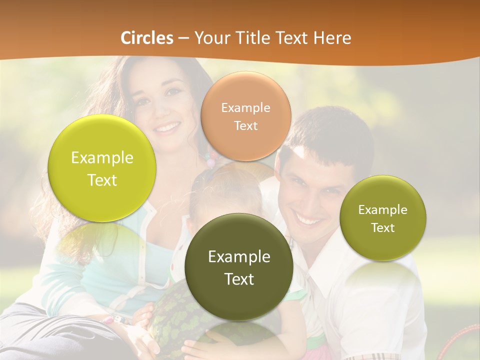 Kid Picnic Fruit PowerPoint Template