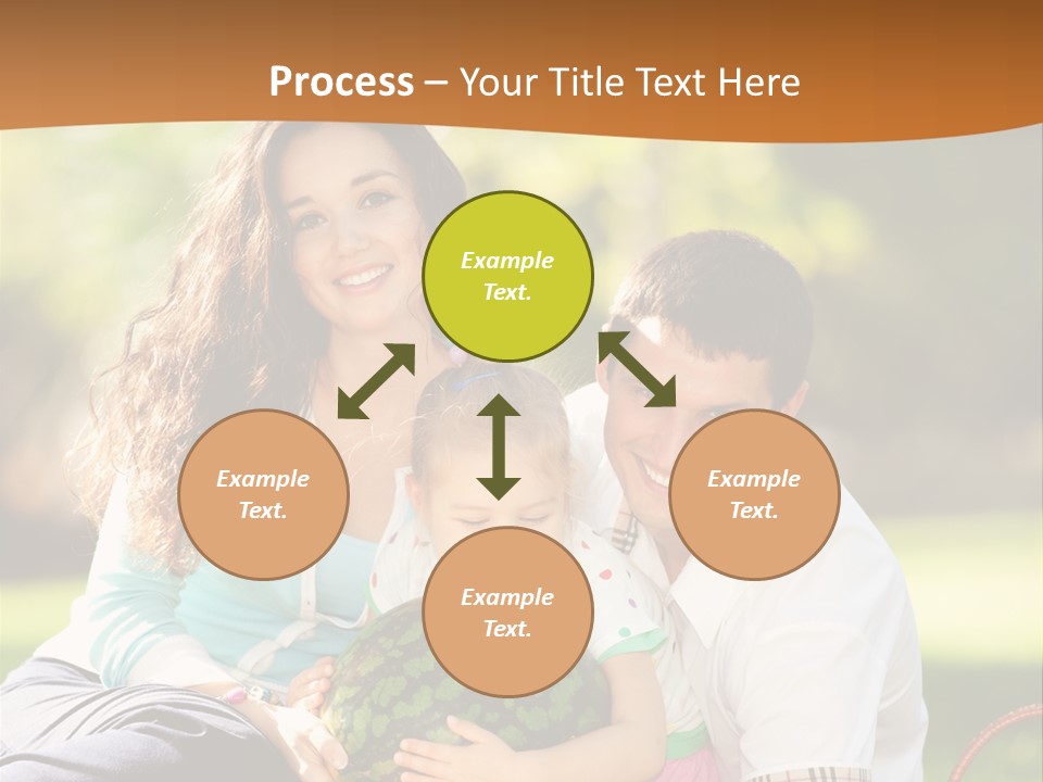 Kid Picnic Fruit PowerPoint Template