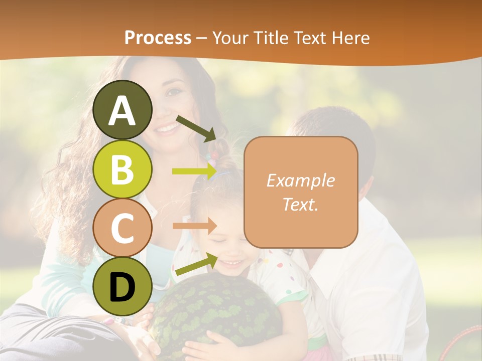 Kid Picnic Fruit PowerPoint Template