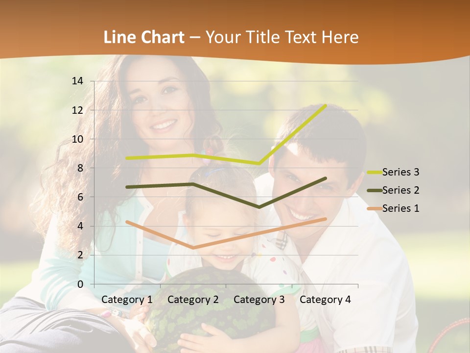 Kid Picnic Fruit PowerPoint Template