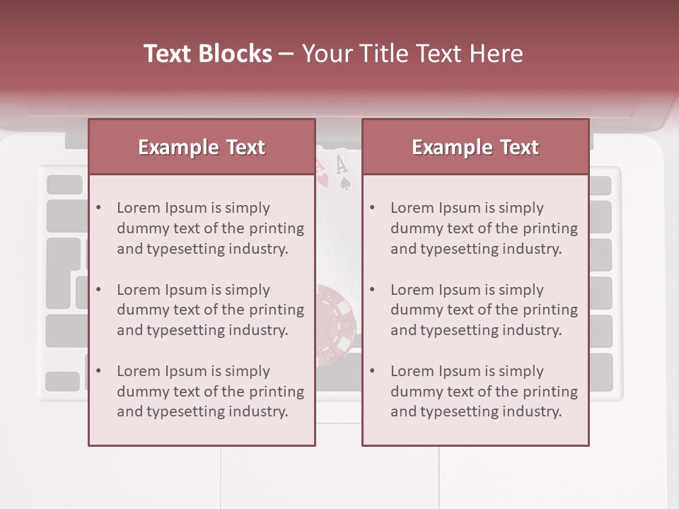 Win Ace Key PowerPoint Template