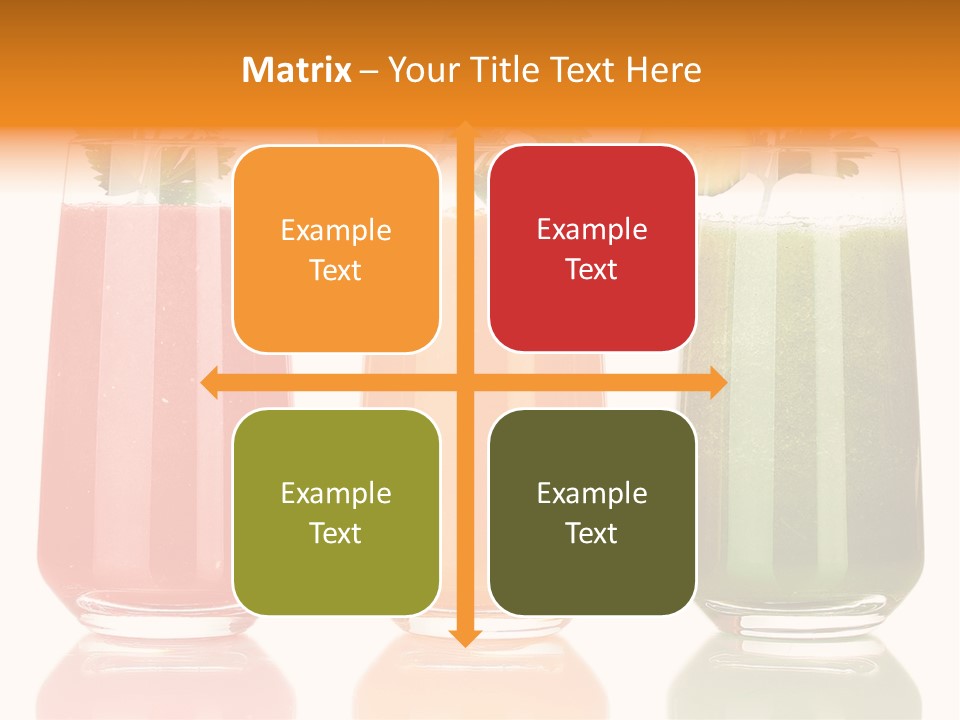 Healthy Root Red PowerPoint Template