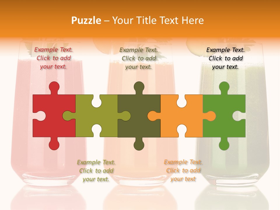 Healthy Root Red PowerPoint Template