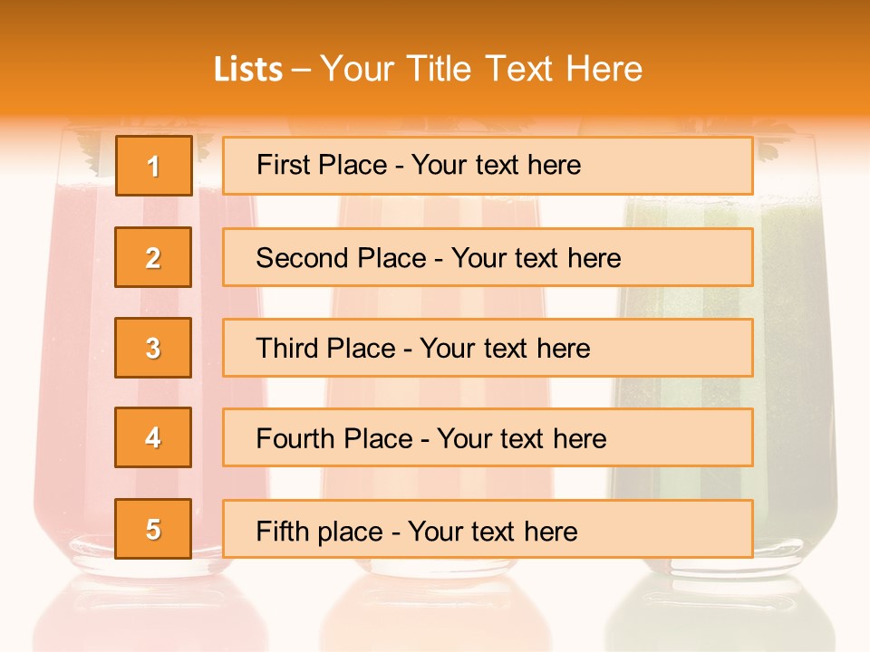 Healthy Root Red PowerPoint Template