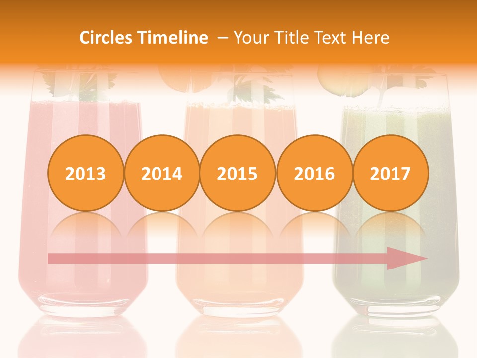 Healthy Root Red PowerPoint Template