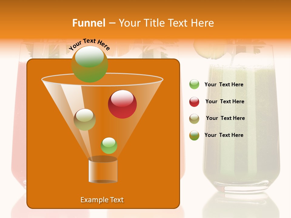 Healthy Root Red PowerPoint Template