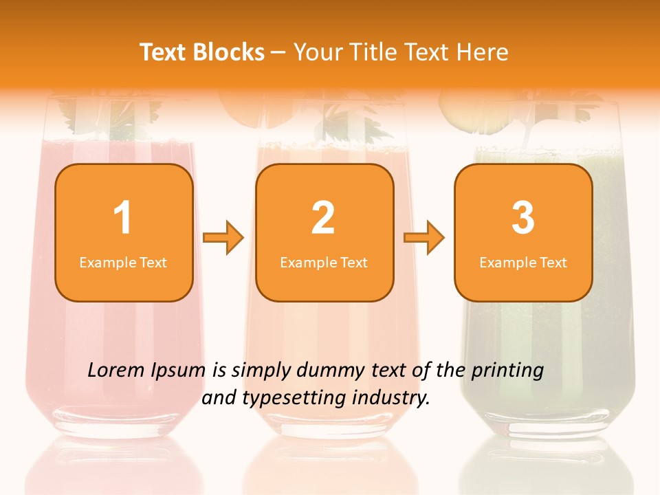 Healthy Root Red PowerPoint Template