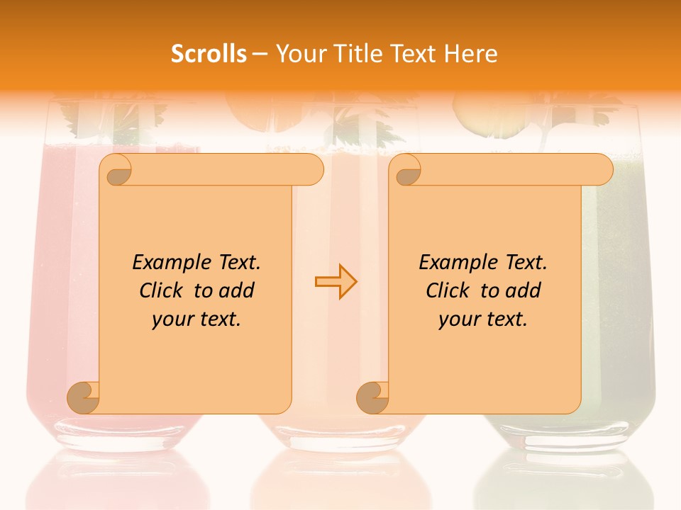 Healthy Root Red PowerPoint Template