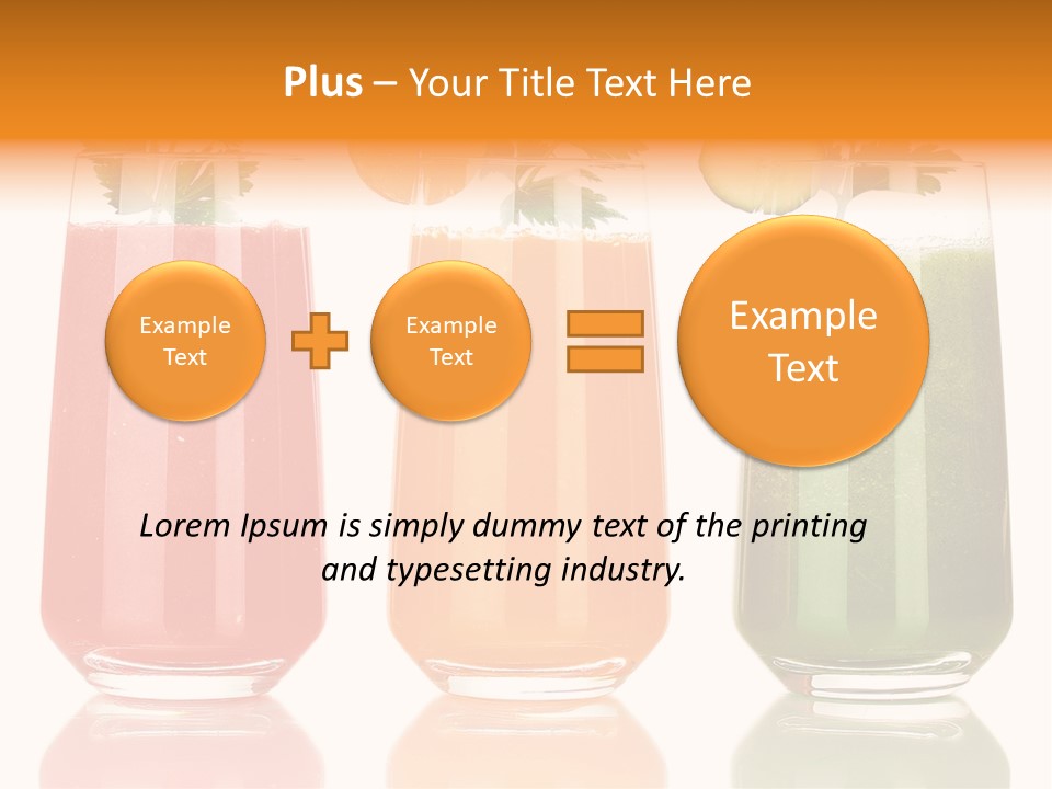Healthy Root Red PowerPoint Template