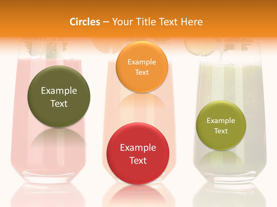 Healthy Root Red PowerPoint Template