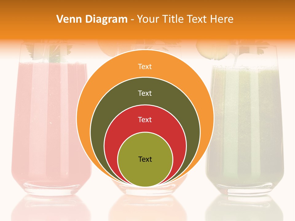 Healthy Root Red PowerPoint Template