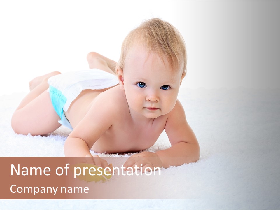 Pediatrics Copy Space Happy PowerPoint Template