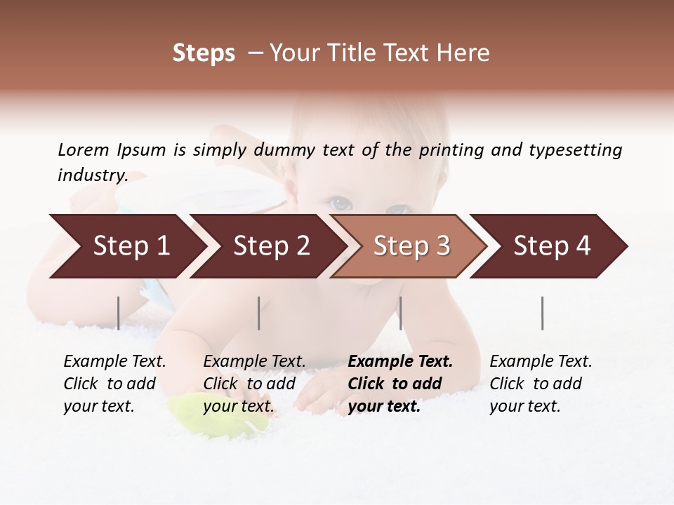 Pediatrics Copy Space Happy PowerPoint Template
