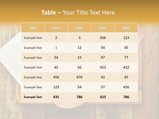 Paper Wood Design PowerPoint Template