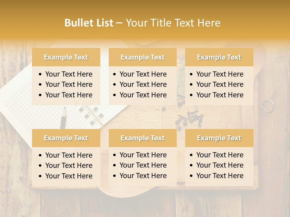 Paper Wood Design PowerPoint Template