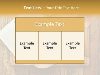 Paper Wood Design PowerPoint Template