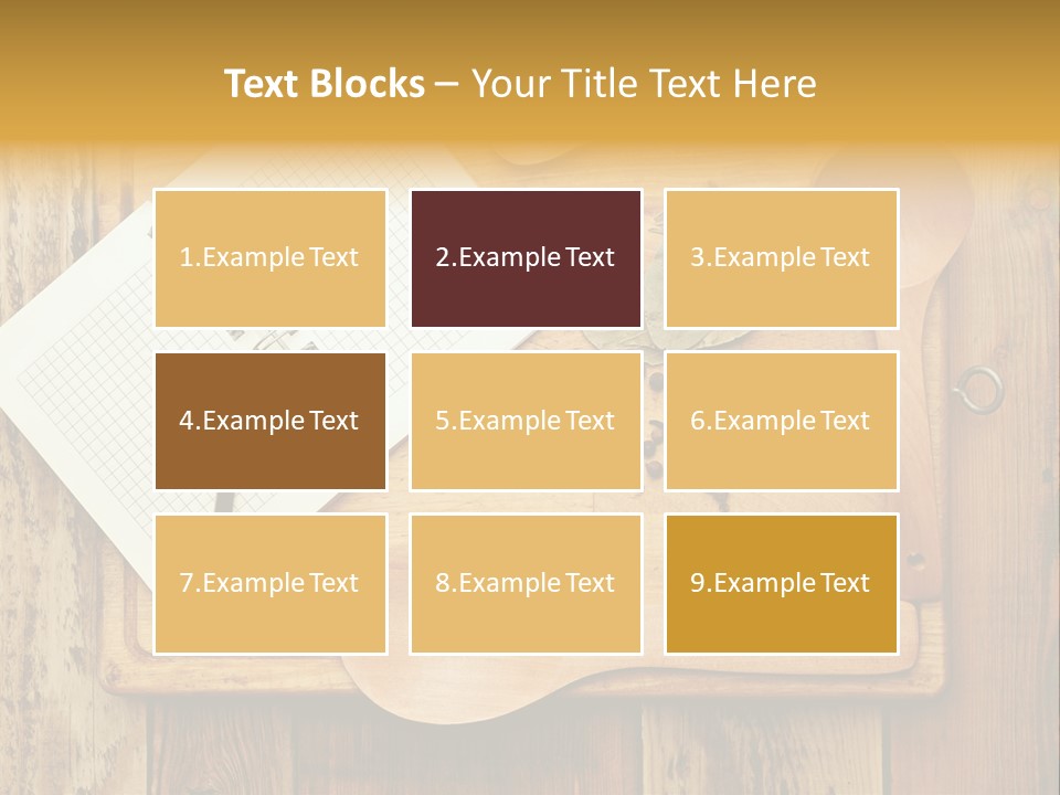 Paper Wood Design PowerPoint Template