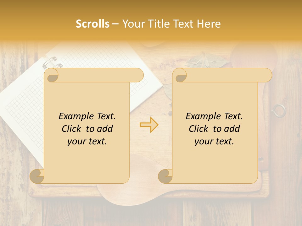 Paper Wood Design PowerPoint Template