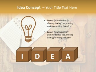 Paper Wood Design PowerPoint Template