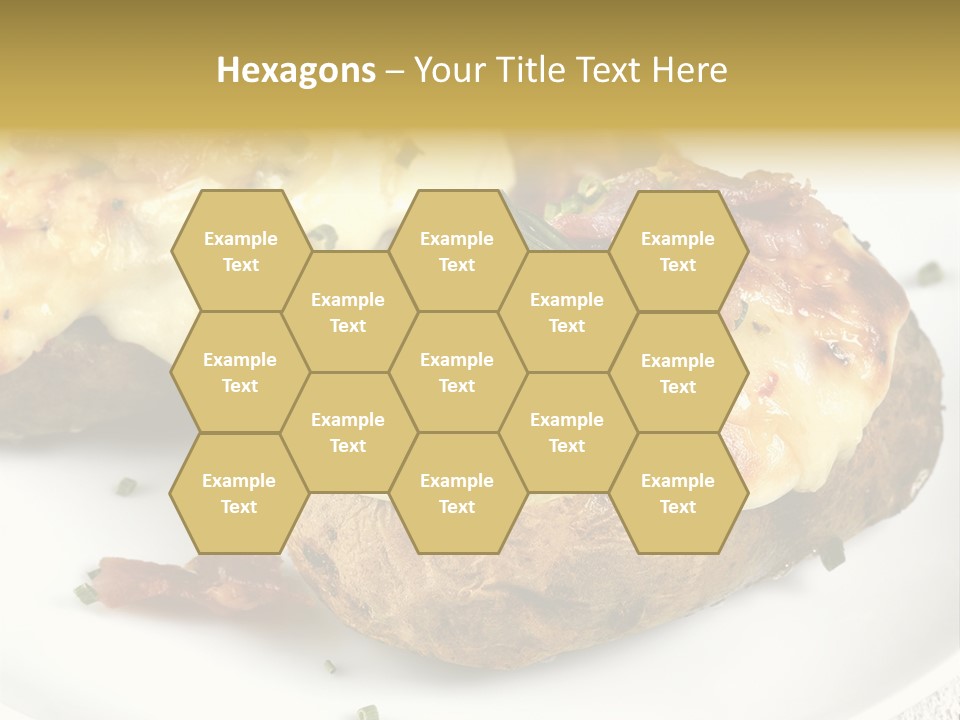 Wooden Filled Herb PowerPoint Template