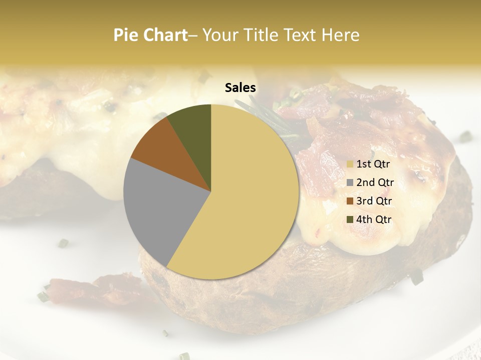 Wooden Filled Herb PowerPoint Template