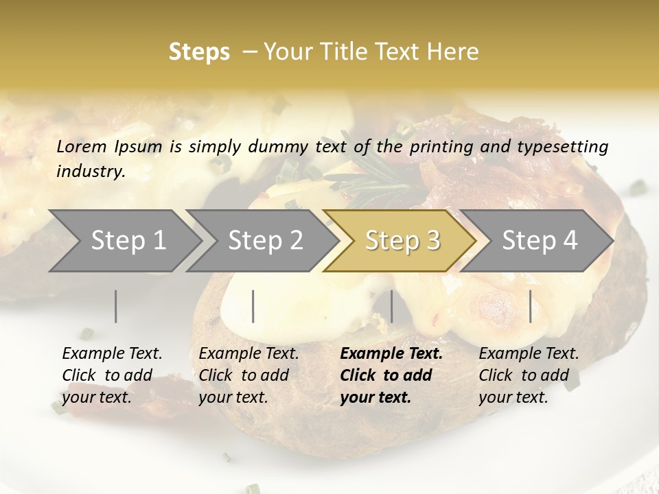 Wooden Filled Herb PowerPoint Template