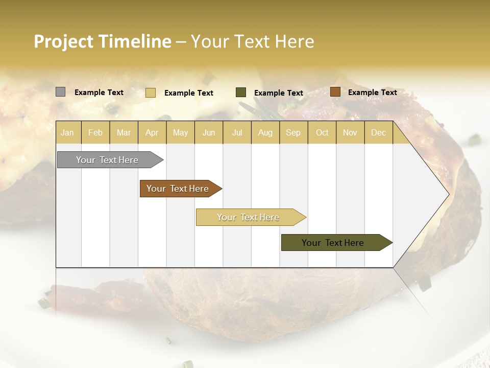 Wooden Filled Herb PowerPoint Template