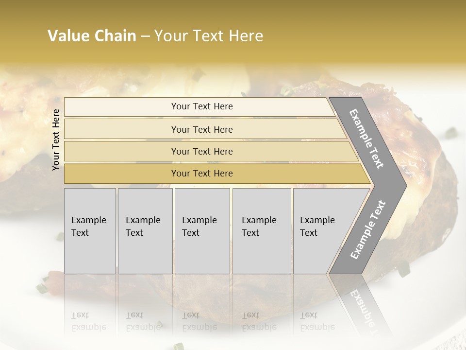 Wooden Filled Herb PowerPoint Template