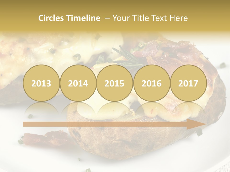 Wooden Filled Herb PowerPoint Template