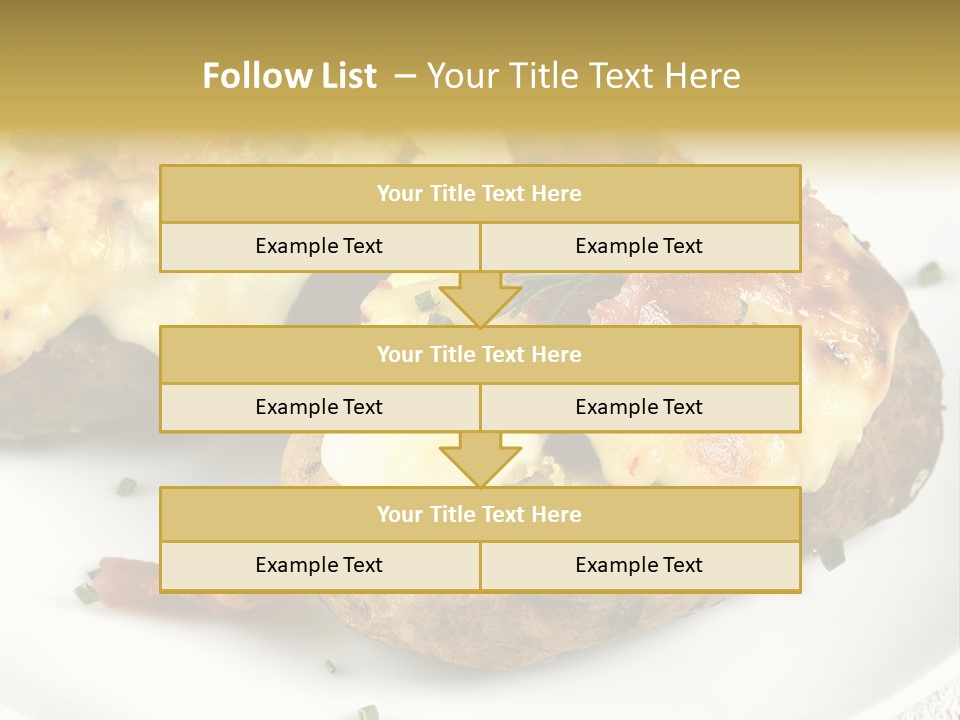 Wooden Filled Herb PowerPoint Template