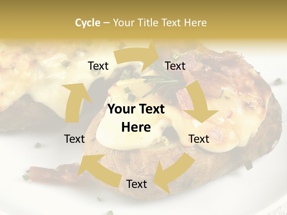 Wooden Filled Herb PowerPoint Template