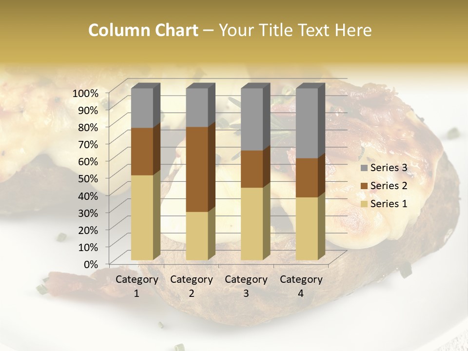 Wooden Filled Herb PowerPoint Template