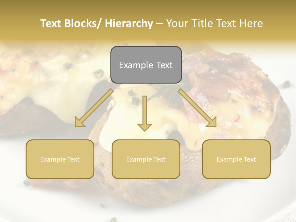 Wooden Filled Herb PowerPoint Template
