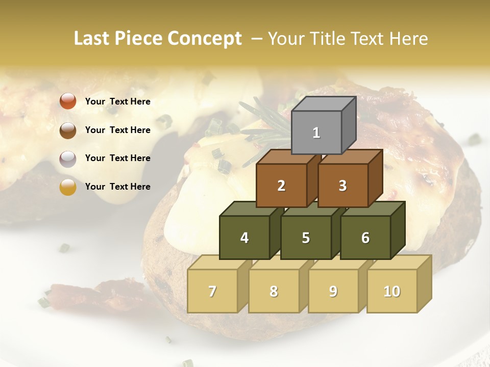 Wooden Filled Herb PowerPoint Template